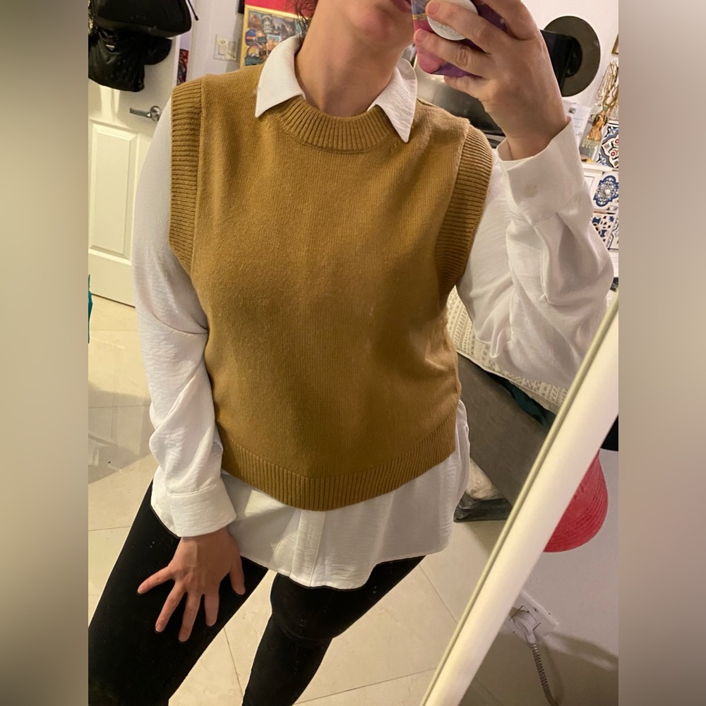 FRENCH CONNECTION Millia Vhari Sweater Vest - Picture 4 of 8